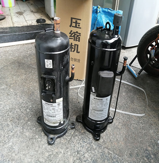 千山中央空调压缩机的更换维修